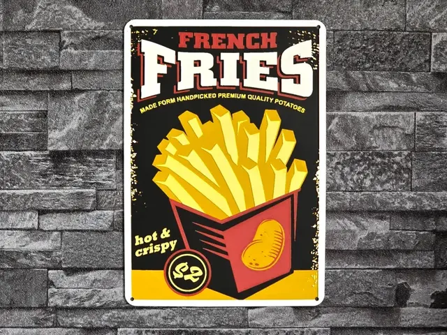 HueForge model: Hueforge Vintage Fries by StefBull85