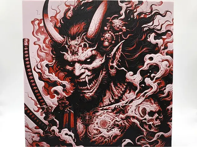HueForge model: Oni Yokai - Hueforge by Sarge