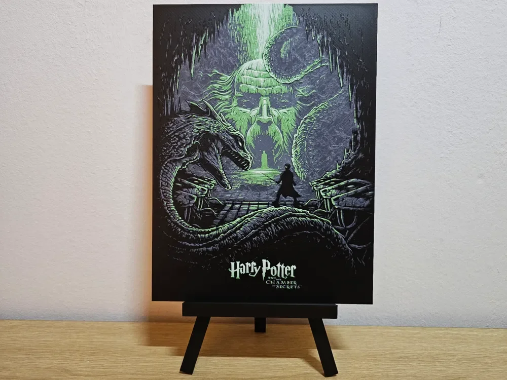 Harry Potter and the Chamber of Secrets Hueforge by Opao HueForge model: Harry Potter and the Chamber of Secrets Hueforge by Opao