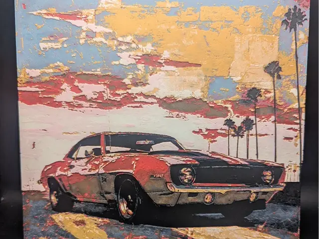 HueForge model: Camaro Hueforge by the_bearded_jedi
