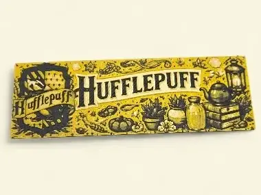 Hufflepuff 50mm by 150mm Bookmark