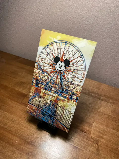 HueForge model: Hueforge - Disney Parks - Mickey Ferris Wheel by Cloudy Nostalgia