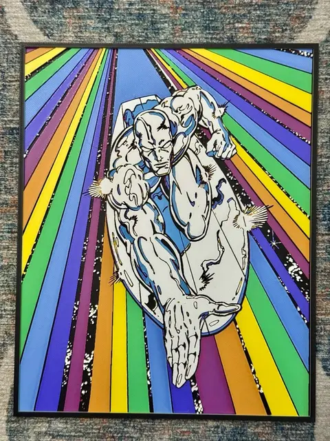 Silver Surfer Cosmic Rainbow