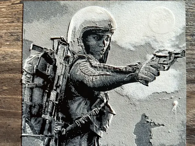 HueForge model: ARC Raiders Lone Raider – HueForge Wall Art by novy