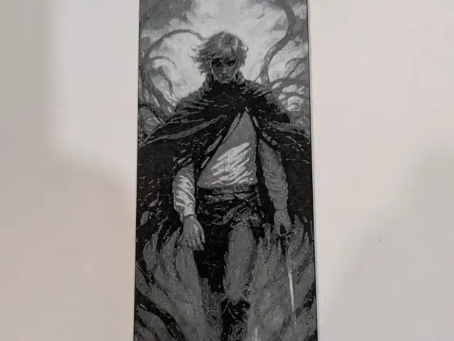HueForge model: Mistborn: Kelsier Bookmark by CommandersVault
