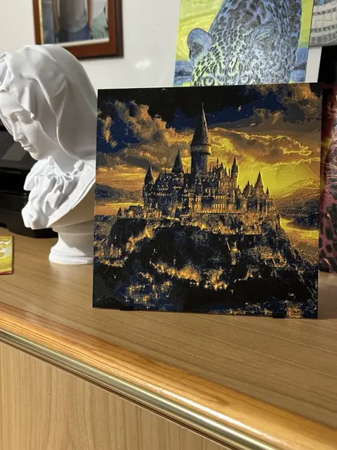 HueForge model: Harry Potter Hogwarts castle HueForge by enricoRE