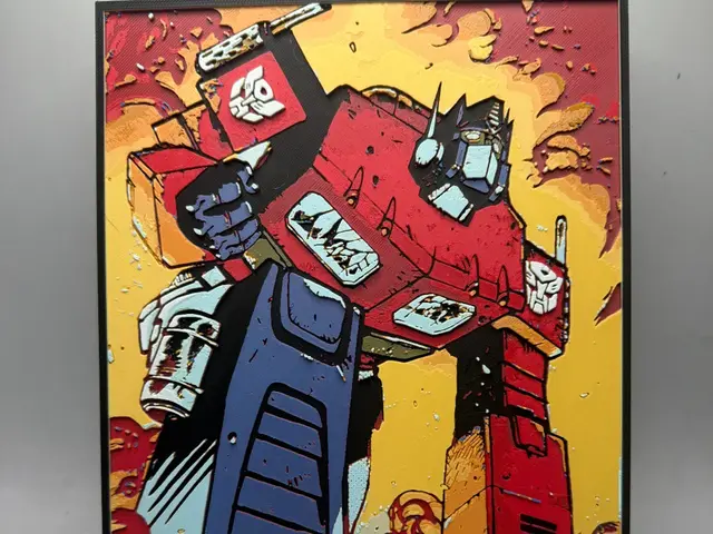 Optimus Prime explosion Hueforge