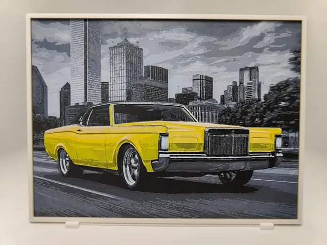 HueForge model: Lincoln Continental - Hueforge by BeaN