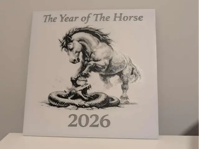 HueForge model: Year of the horse - 2026 - hueforge by 3dGlow