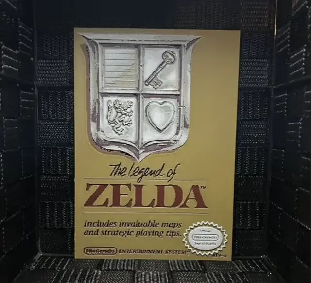 HueForge model: Hueforge Game Poster - The Legend of Zelda - by JoDau