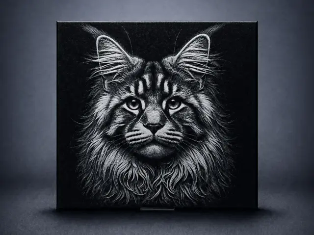 HueForge model: Cat Maine Coon by Aleksandr