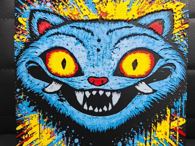 HueForge model: Derby Street Art Kpop Demon Hunters 1 ams only by TheHueforgeLady