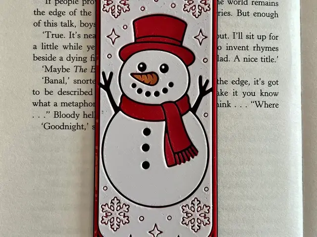 HueForge model: Snowman Bookmark by HexarHaus