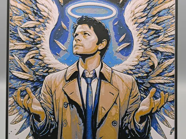 HueForge model: castiel supernatural by Dark behelit