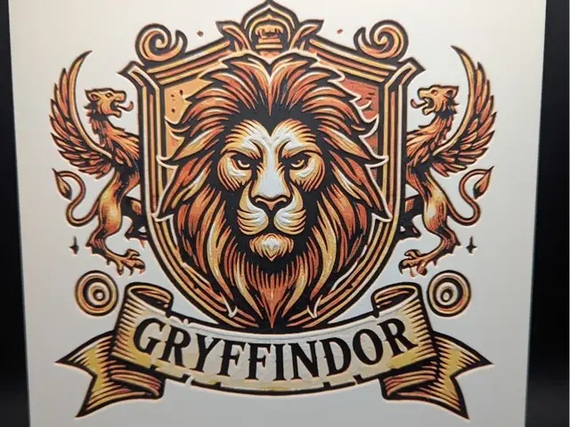 HueForge model: Gryffindor Hueforge by the_bearded_jedi