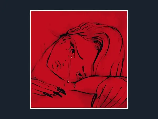HueForge model: Billie Eilish – When The Party's Over (Album Art) by HugheCraft