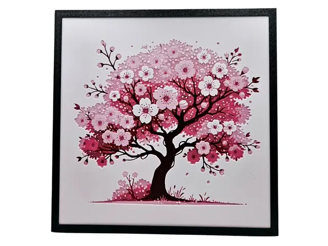 HueForge model: Cherry Blossom Tree by BusyKikiBee