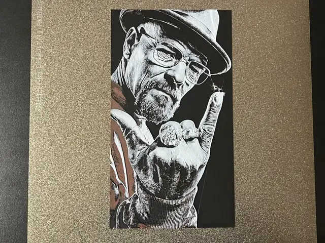 HueForge model: Breaking Bad Mr. White Hueforge by FantasyZ