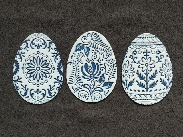 Easter Egg set [negative_blue] HueForge