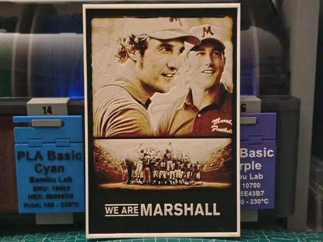 We Are Marshall Movie Poster - Hueforge Art
