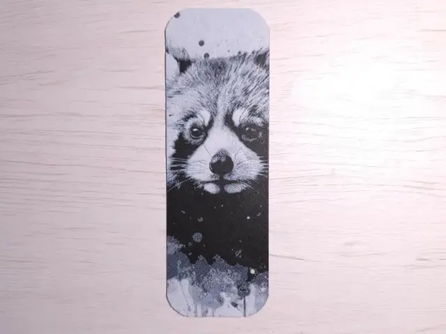 HueForge model: Red Panda 3 Bookmark by Atrus Design