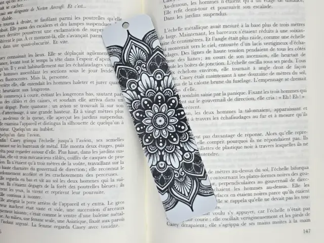 HueForge model: Bookmark Mandala by Kactus Fpv