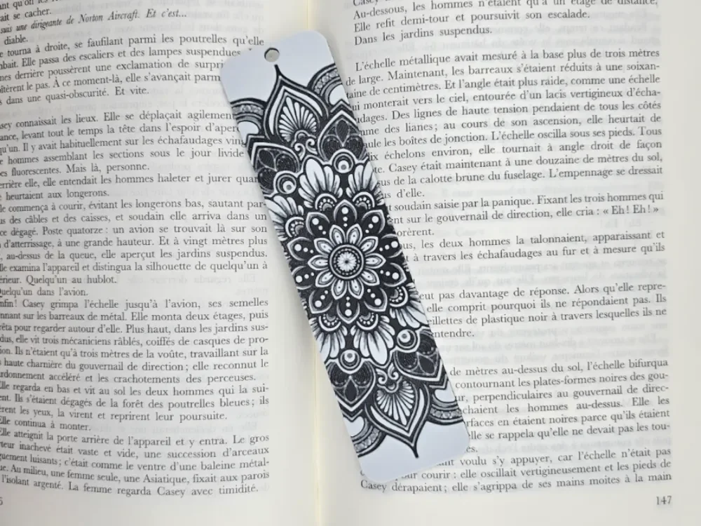 Bookmark Mandala by Kactus Fpv HueForge model: Bookmark Mandala by Kactus Fpv