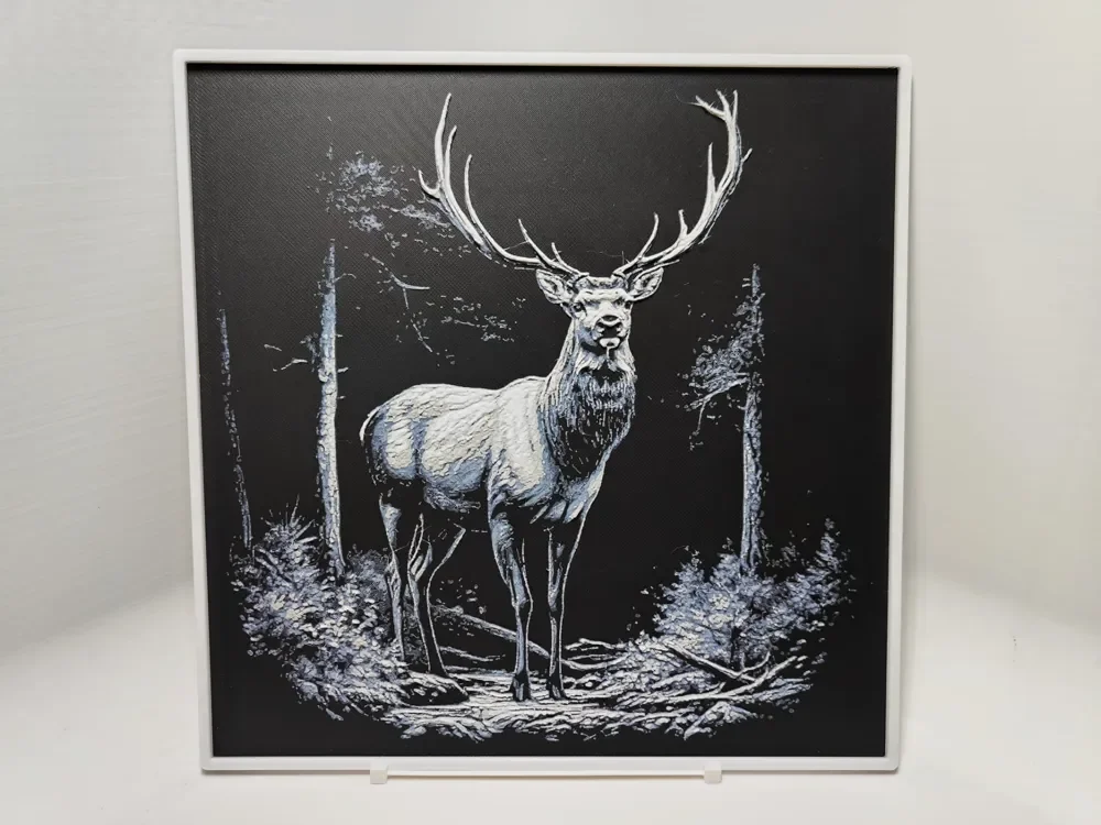 Deer - Hueforge by BeaN HueForge model: Deer - Hueforge by BeaN