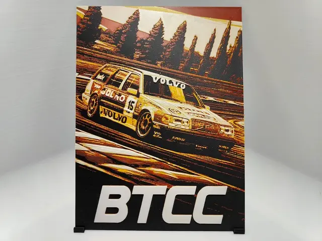 HueForge model: BTCC Poster - Hueforge by BeaN