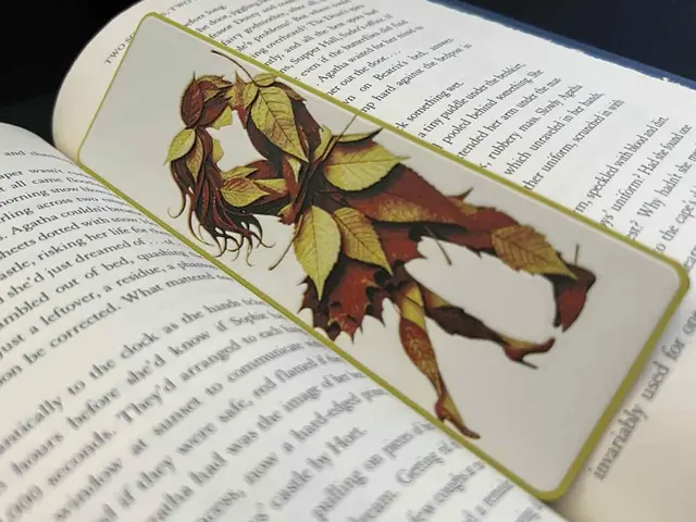 HueForge model: Fall in Love - Bookmark by 3djd