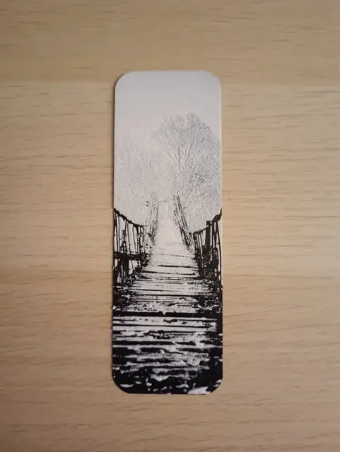 HueForge model: Suspension Bridge Bookmark by Atrus Design