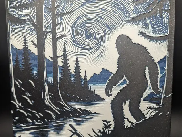 HueForge model: Sasquatch Hueforge by the_bearded_jedi