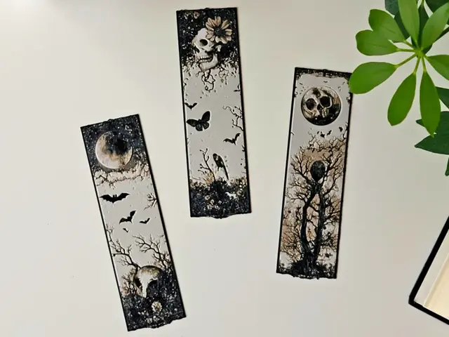 HueForge model: Nightmares - Bookmarks Set by C3D
