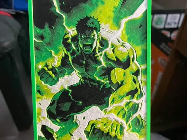 HueForge model: Hulk Smash Hueforge by Advancedtechworldwide