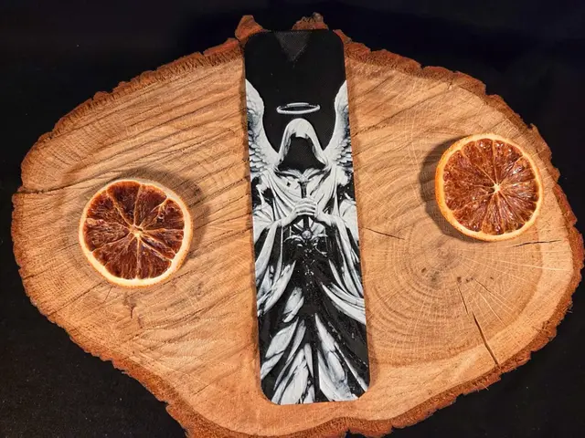 HueForge model: Guardian of the Blade bookmark by EternalDesigns3D