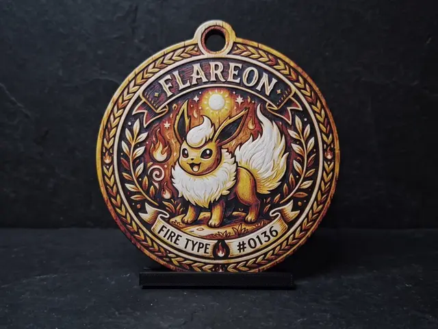 Flareon #0136 Pokemon Ornament