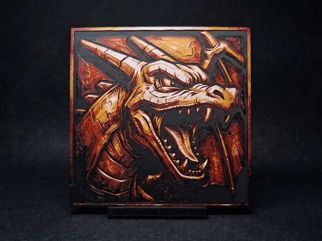 Charizard Carving - Hueforge Wall Art
