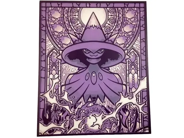 HueForge model: Mismagius Pokemon Hueforge Purple Misdreavus Ghost by Elsie Moonshadow