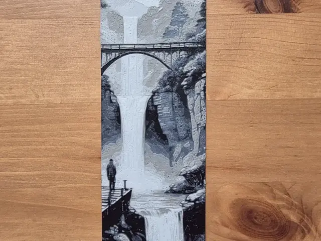 HueForge model: Bridge Bookmark by Morganja