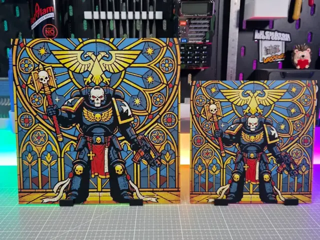 HueForge model: The Chaplain - Hueforge - 5 Colors by Montoya Maker