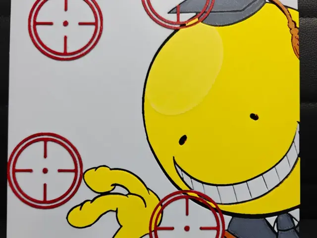 HueForge model: Korosensei Assassination Classroom by TheHueforgeLady