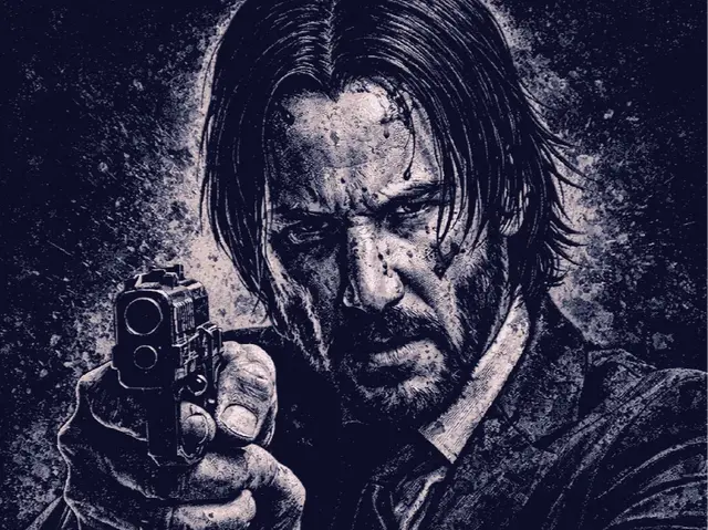 HueForge model: John Wick Hueforge by Hueforge Maker