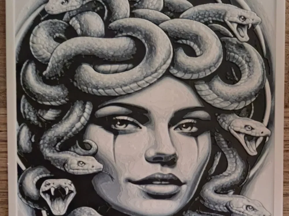Medusa the Myth by Buntsta HueForge model: Medusa the Myth by Buntsta