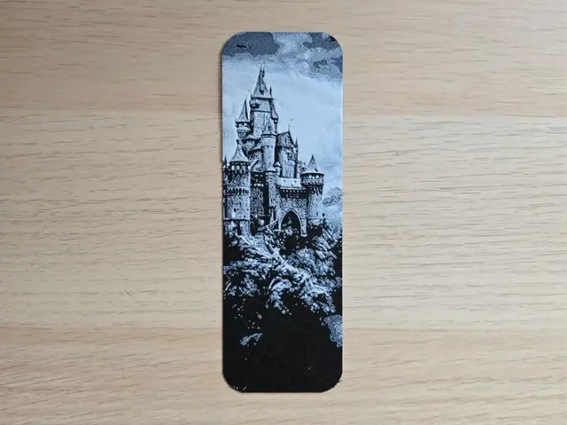 HueForge model: Dracula Castle Bookmark by Atrus Design