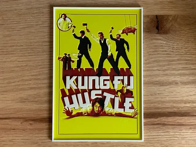 HueForge model: Kung Fu Hustle (2004) Hueforge Movie Poster by NiiON