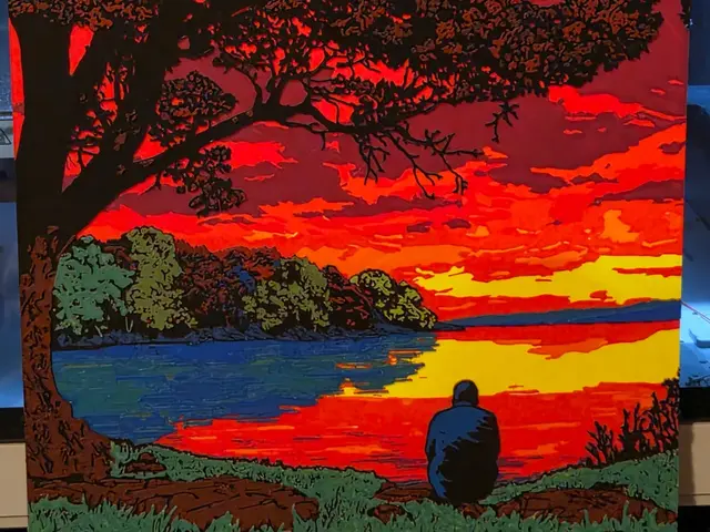 Hueforge: Sunset Serenade - Lo-fi Landscapes 01
