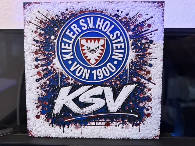 HueForge model: Holstein Kiel - Kieler SV - Graffiti Hueforge by Reeftank&more