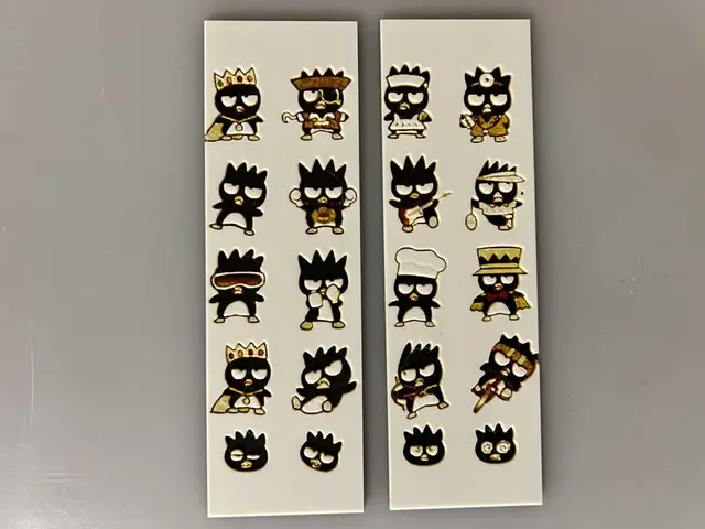 HueForge model: Sanrio Badtz Maru Bookmark Set by 3djd