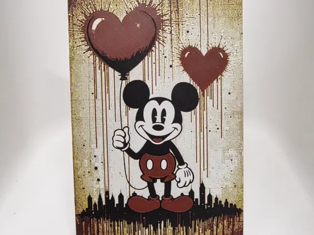 Mickey Mouse Hueforge