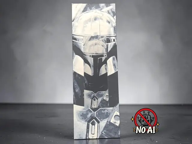 Mandalorian Hueforge Bookmark